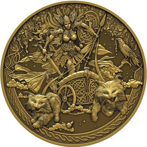 Pièce de monnaie en Argent 2000 Francs g 62.2 (2 oz) Millésime 2026 FREYJA (PRÉCOMMANDE)