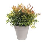 Pot de fleurs rond avec roues Loft Urban Ø 40 cm - Gris anthracite