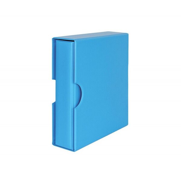 Reliure Publica M Color Lindner avec boitier de protection. Couleur - Bleu NAUTIC