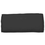vidaXL Coussin pour assise / dossier de palette Noir 120 x 50 x 12 cm