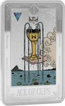 Pièce de monnaie en Argent 2 Dollars g 31.1 (1 oz) Millésime 2025 Tarot Minor Arcana ACE OF CUPS