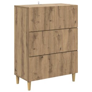 vidaXL Armoire à tiroirs 66 x 34 5 x 90 cm Bois d'ingénierie