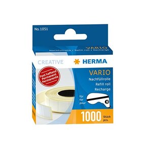 Rouleau de 1000 recharge pour applicateur de pastille Vario Colle Permanent HERMA