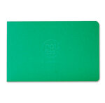 Carnet Crok'Book piqué 17x11 à l'italienne 90g blanc  couverture couleur aléatoire CLAIREFONTAINE