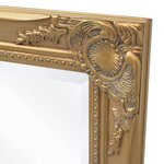 vidaXL Miroir mural style baroque 100x50 cm Doré