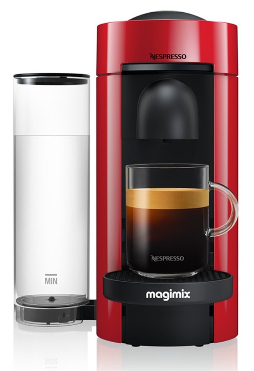 Magimix Nespresso Vertuo Plus Rouge - La Poste