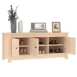 vidaXL Armoire à chaussures 110x38x45 5 cm Bois de pin massif