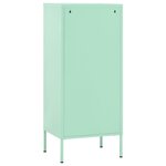 vidaXL Armoire de rangement Vert menthe 42 5x35x101 5 cm Acier