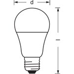 Ledvance ampoule smart+ zigbee standard depolie 60w e27