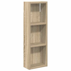 vidaXL Armoire murale de salle de bain Chêne Sonoma 20 x 10 x 60 5 cm