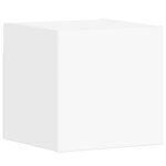 vidaXL Ensemble de meubles TV 5 Pièces Blanc Bois d'ingénierie