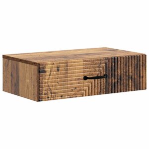 vidaXL Table d'appoint murale 59 x 34 5 x 17 cm Bois d'ingénierie