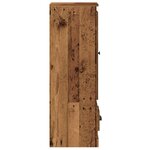 vidaXL Buffet haut vieux bois 36x35 5x103 5 cm bois d'ingénierie