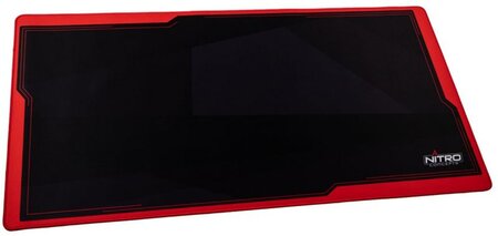Tapis de souris Nitro Concepts DM12 Deskmat - XXL (Noir/Rouge)