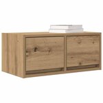 vidaXL Meubles TV 2 Pièces chêne artisanal 60x31x25 5cm bois d'ingénierie