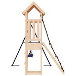 vidaXL Aire de jeux d'extérieur bois de pin massif