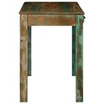 vidaXL Bureau 112x55x76 cm en bois récupéré