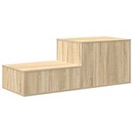 Armoire de rangement vidaXL Chêne Sonoma 118x41x40 cm en bois reconstitué
