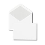 Boîte de 500 enveloppes blanches c6 114x162 80 g/m² gommées gpv