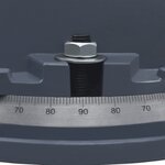 Vidaxl étau à table tournante fonte 160 mm