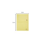 Paquet De 100 Chemises À Fenêtre Super 160g/m2 - 22x31cm - Canari - Exacompta