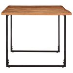vidaXL Table à manger 180x90x75 cm bois massif d'acacia