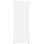 vidaXL Porte-parapluie Blanc 25 x 24 5 x 64 cm Bois d'ingénierie