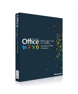 Microsoft Office 2011 Famille et Petite Entreprise pour Mac (Home & Business) - Clé licence à télécharger