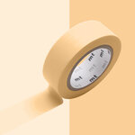 Masking tape mt 1 5 cm uni pastel orange