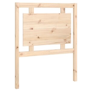 vidaXL Tête de lit 80 5x4x100 cm Bois massif de pin