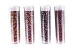 Perle rocaille tubes 8 g violet irisé 4 pièces