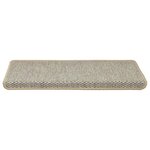 vidaXL Tapis d'escalier autocollants 30 Pièces 65x21x4 cm vert