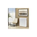 Radiateur à inertie fluide caloporteur 600w - corps de chauffe en fonte aluminium