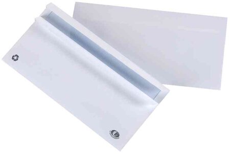 Enveloppes serie-bureau, c6, 114 x 162 mm, blanc oxford