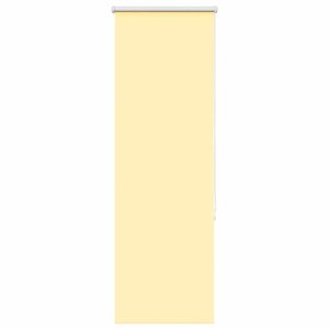 vidaXL Store enrouleur occultant jaune largeur du tissu 35 7 cm