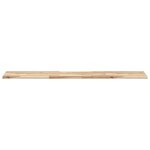 vidaXL Étagères flottantes 2 Pièces 140x30x2 cm acacia massif non traité
