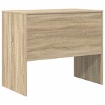 vidaXL Bureau Chêne sonoma 90 x 50 x 76 cm Bois d'ingénierie