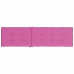vidaXL Coussin de chaise longue rose tissu oxford