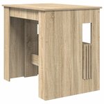vidaXL Table à dîner 180 x 85 x 75 cm Bois d'ingénierie Chêne Sonoma