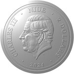 Pièce de monnaie en Argent g 31.1 (1 oz) Millésime 2024 EAGLE