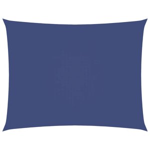 vidaXL Voile de parasol tissu oxford rectangulaire 2 5x3 5 m bleu