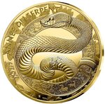 Pièce de monnaie en Or 50 Euro g 7.77 (1/4 oz) Millésime 2025 YEAR OF THE SNAKE 1/4
