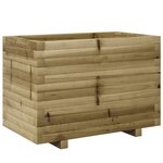 vidaXL Jardinière 70x40x49 5 cm bois de pin imprégné