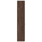vidaXL Armoire de rangement mince chêne marron 50x42 5x225 cm