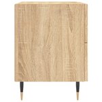 vidaXL Tables de chevet 2 Pièces chêne sonoma 40x35x47 5 cm