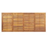 vidaXL Ensemble de salle à manger pour jardin 9 Pièces Gris et marron