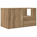 vidaXL Armoire d'angle chêne artisanal 200x40x45 cm bois d'ingénierie