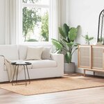 vidaXL Tapis Shaggy à poils longs NAVARRA beige 130x200 cm polyester