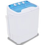 Vidaxl mini machine à laver à deux cuves 5 6 kg