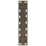 vidaXL Pieds de table basse en acier naturel 2 pièces 30 x (30-31) cm